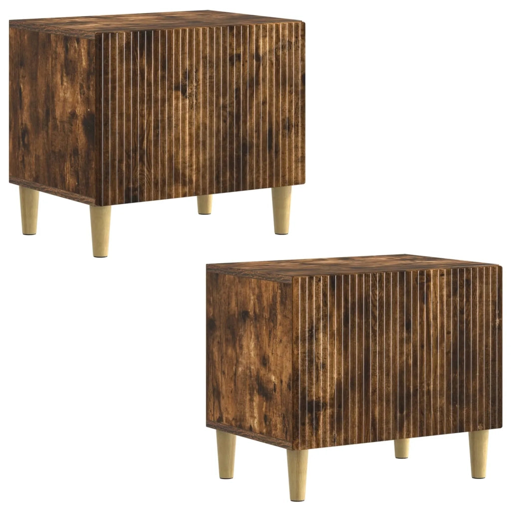 Mobile TV Rovere Fumo Legno ingegnerizzato 896680