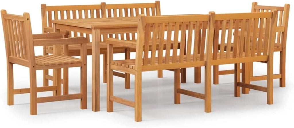 Set da pranzo da giardino 5 pezzi, set da tavolo e sedie da giardino, tavolo e sedie, terrazza, mobili da giardino, mobili da giardino, mobili da giardino in legno massello di teak