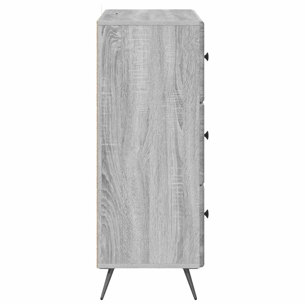 Mobile con Cassetti Grigio Sonoma 66 x 34,5 x 90 cm 895531