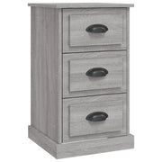 Comodino | Armadio da Notte | Mobiletto da notte Grigio Sonoma 39x39x67 cm in Legno Multistrato