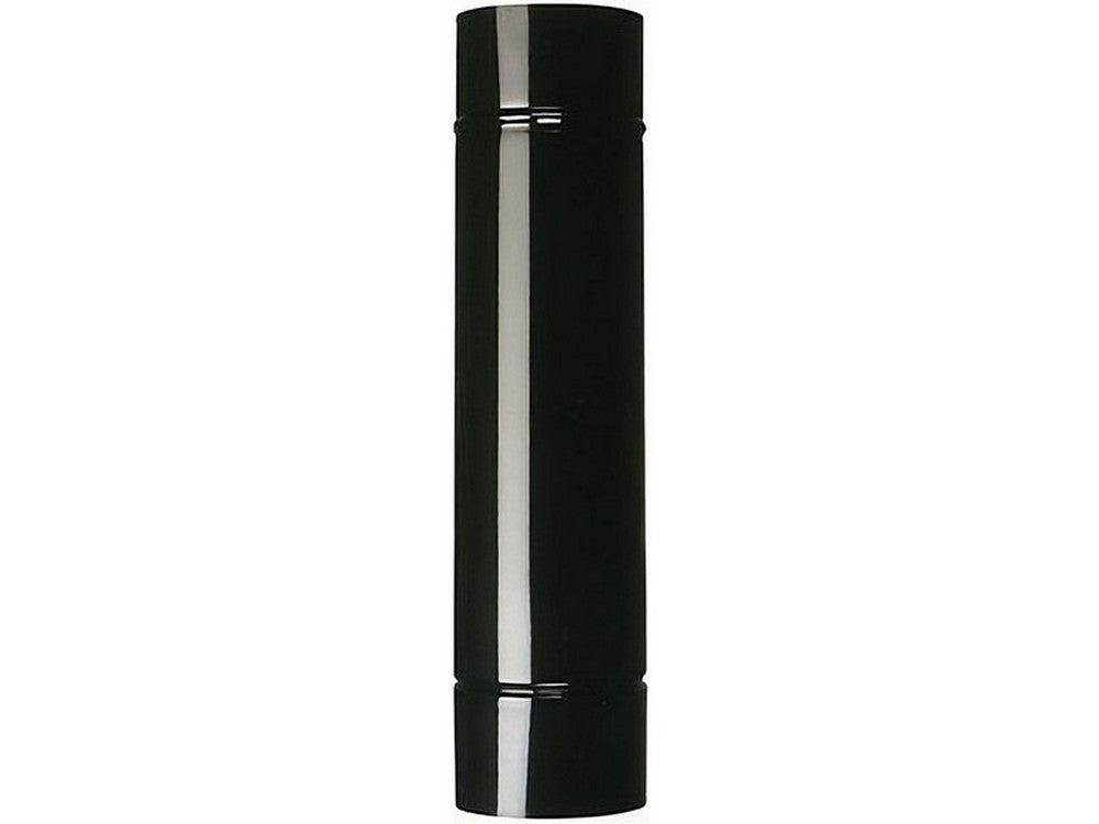 tubo per stufa a legna porcellanato classic col. nero ï cm. 15x 50 cod:ferx.vit54971