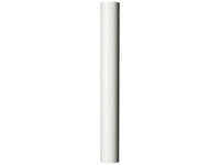 tubo per stufa a legna porcellanato classic col. bianco ï cm. 14x 25 cod:ferx.vit54921