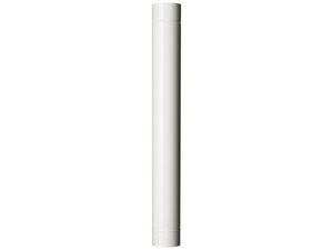 tubo per stufa a legna porcellanato classic col. bianco ï cm. 14x 25 cod:ferx.vit54921