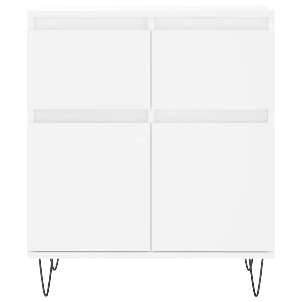Credenza Bianca 60x35x70 cm in Legno Multistrato 831116