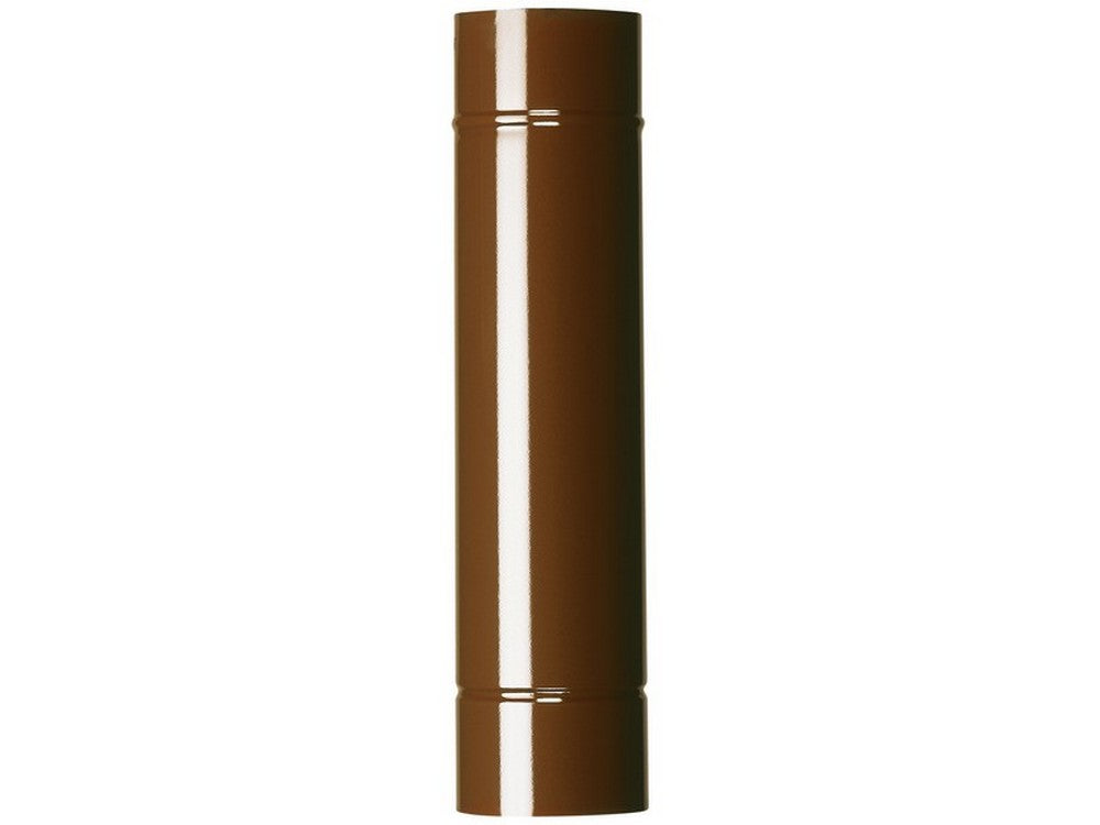 tubo per stufa a legna porcellanato classic col. marrone ï cm. 13x 50 cod:ferx.vit54705