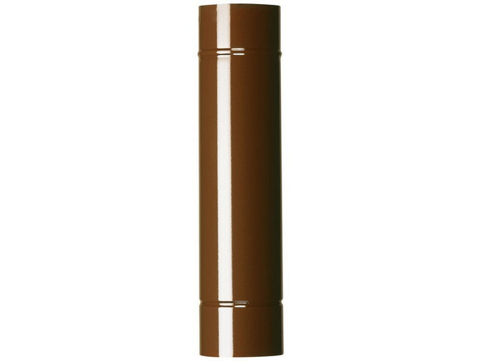 tubo per stufa a legna porcellanato classic col. marrone ï cm. 13x 50 cod:ferx.vit54705