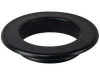 rosone da parete per stufa a legna porcellanato plus light col. nero opaco ï cm. 13 cod:ferx.vit55089