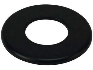 rosone da parete per tubi stufa a pellet light col. nero opaco ï cm. 8 cod:ferx.vit55050