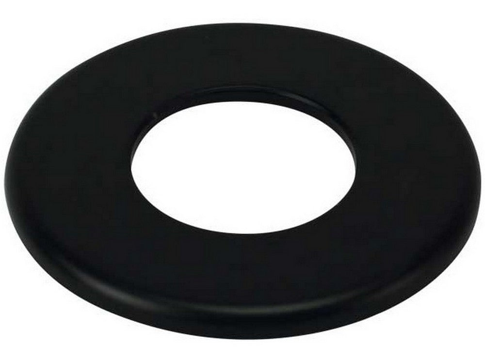 rosone da parete per tubi stufa a pellet light col. nero opaco ï cm. 10 cod:ferx.vit55051