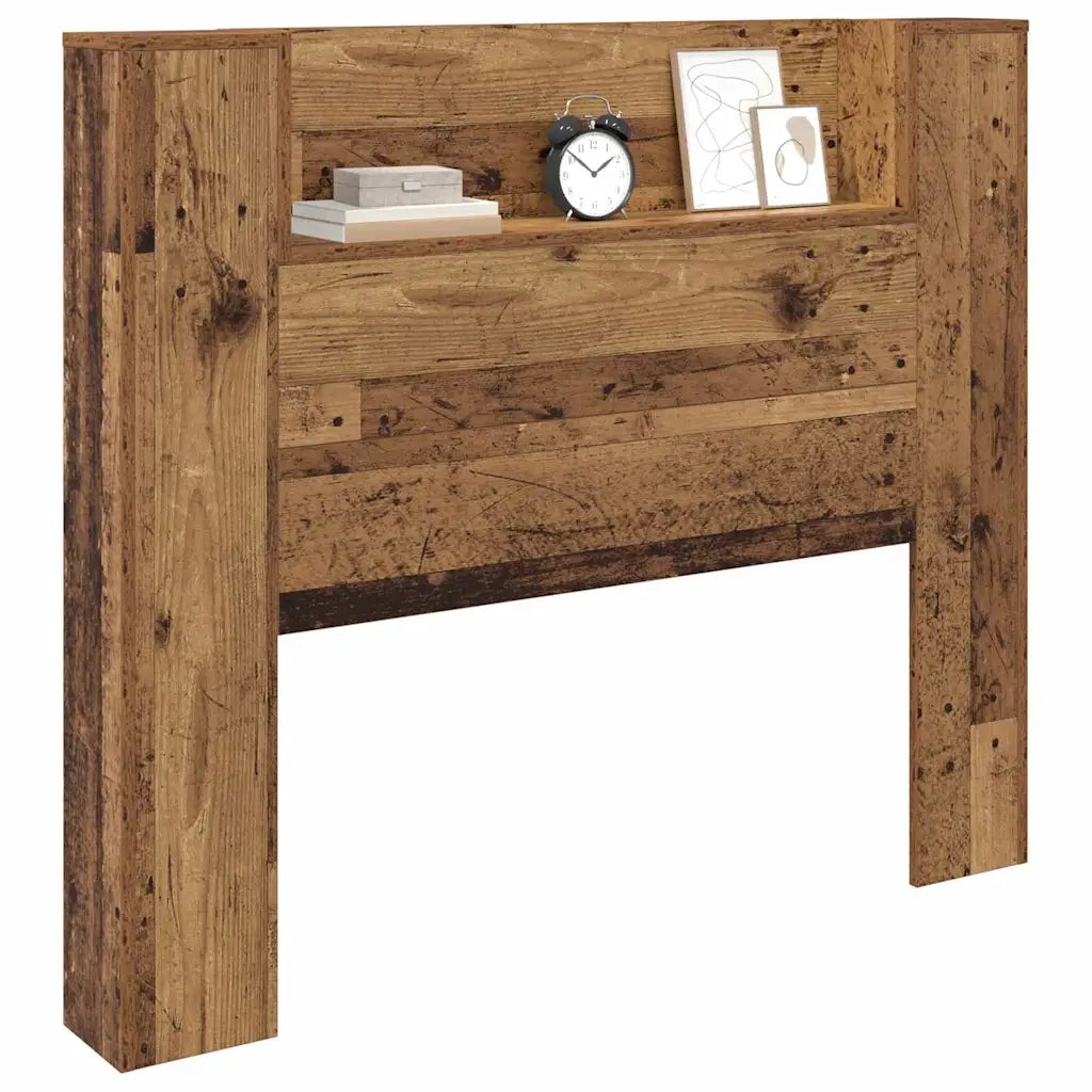 Testiera-Testata-Testiera Decorativa Legno vecchio 120 x 15 x 103,5 cm Legno multistrato 970974