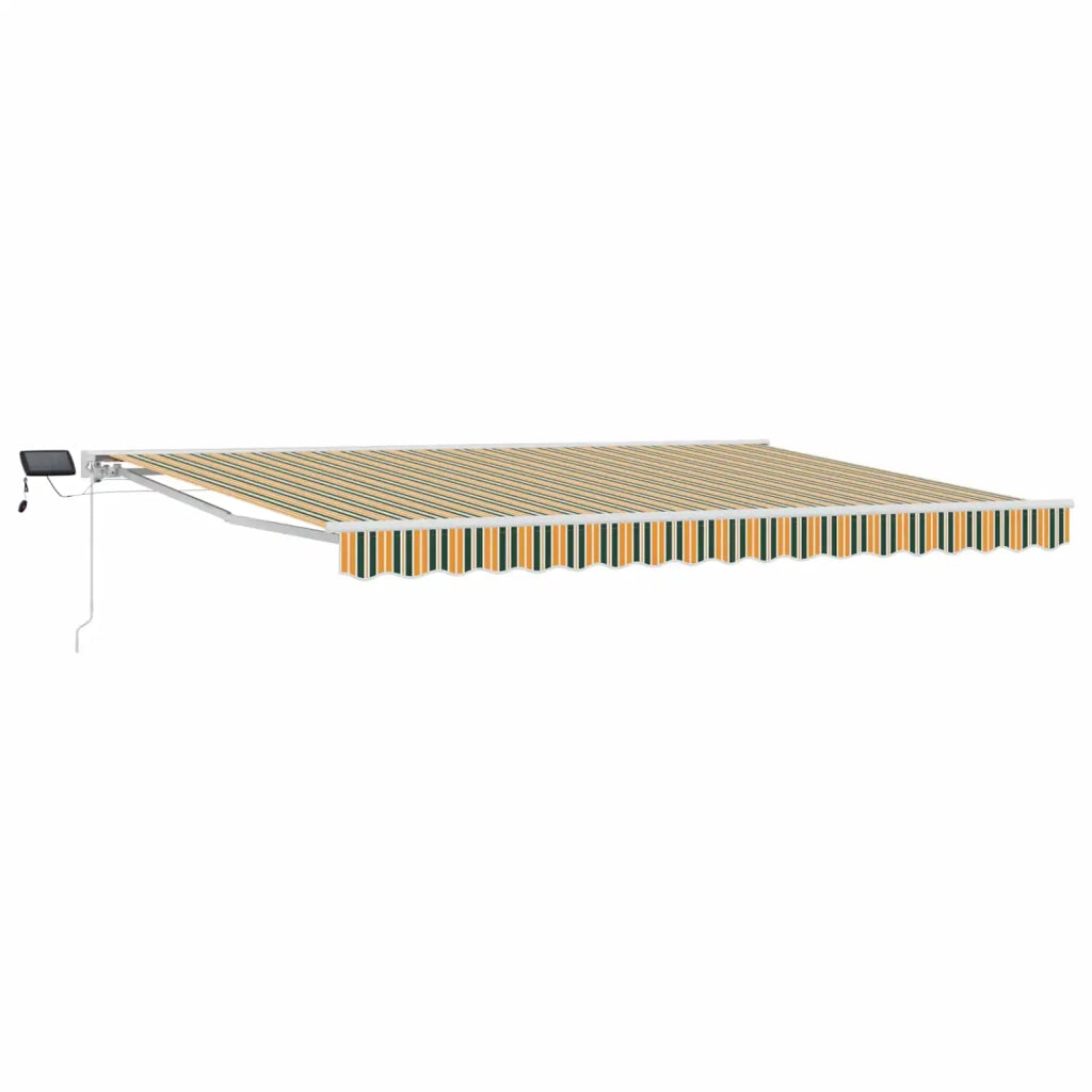Cornice per Tenda Manuale con LED 5 × 3,5 m