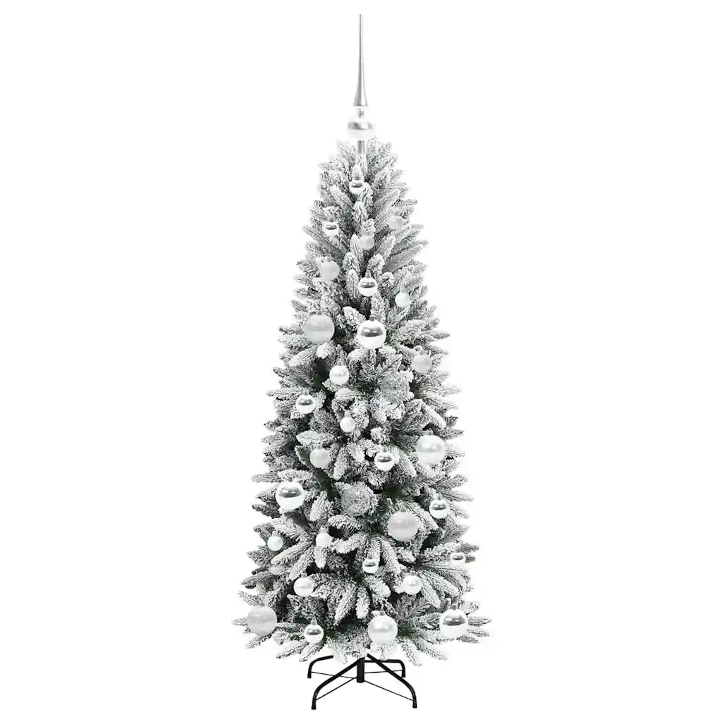 Albero di Natale artificiale con 150 LED Bianco 120 cm 3396026