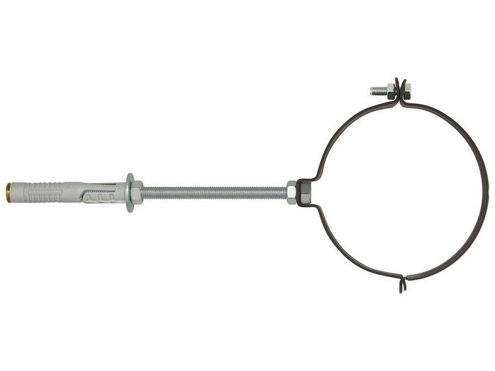 collare per tubi stufe a pellet col. nero ï cm. 8 cod:ferx.vit27102