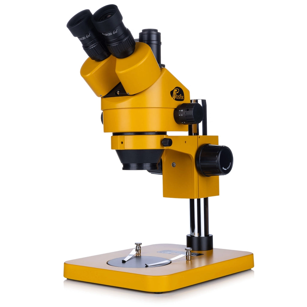 Microscopio Trinoculare Professionale Mercury S MSMS-T-PS1-O – Zoom 7-45x | Sistema Ottico Greenough | Serie Orange
