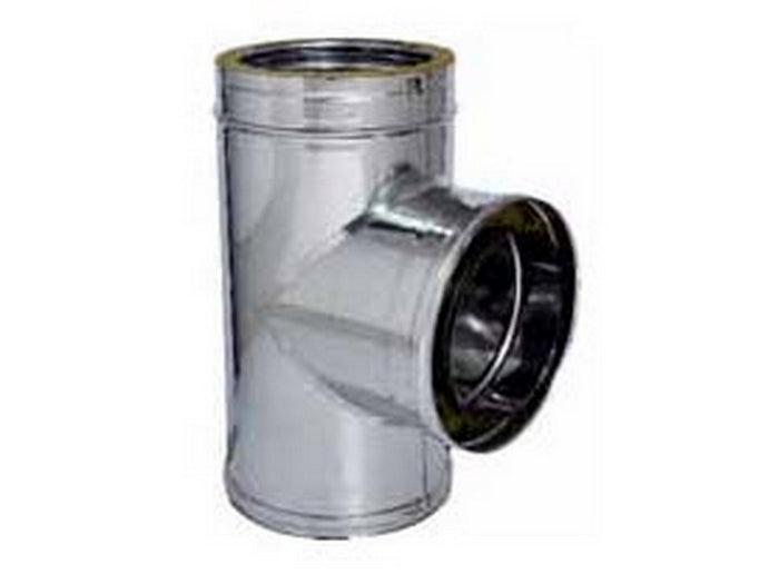 raccordo a t doppia parete per stufa ï interno/esterno cm.10/15 cod:ferx.vit41354