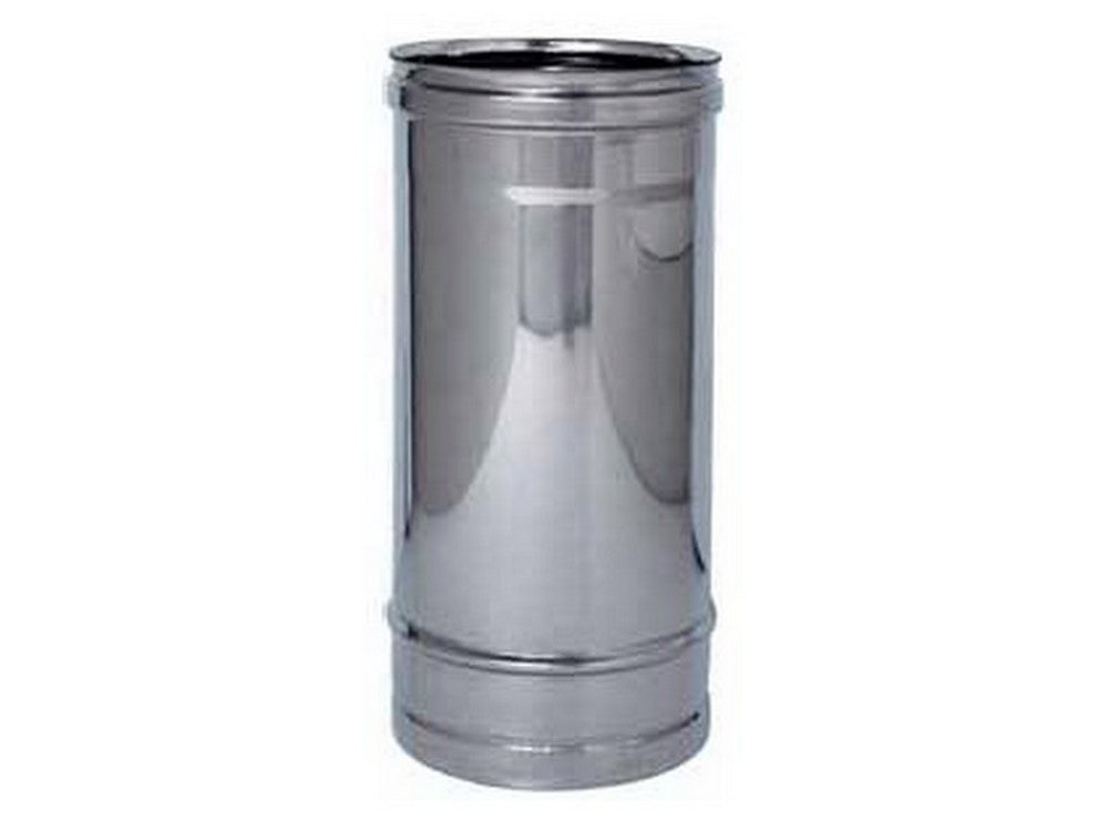 tubo inox aisi 304 per stufa ï cm.20x100 cod:ferx.vit14517
