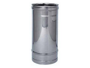 tubo inox aisi 304 per stufa ï cm.20x100 cod:ferx.vit14517