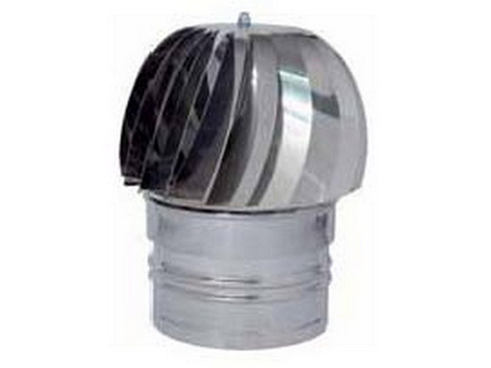 fumaiolo girevole globo inox tondo (attacco maschio) ï cm.13 cod:ferx.vit14511