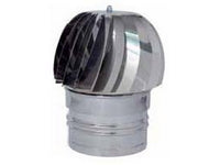 fumaiolo girevole globo inox tondo (attacco maschio) ï cm.12 cod:ferx.vit14510