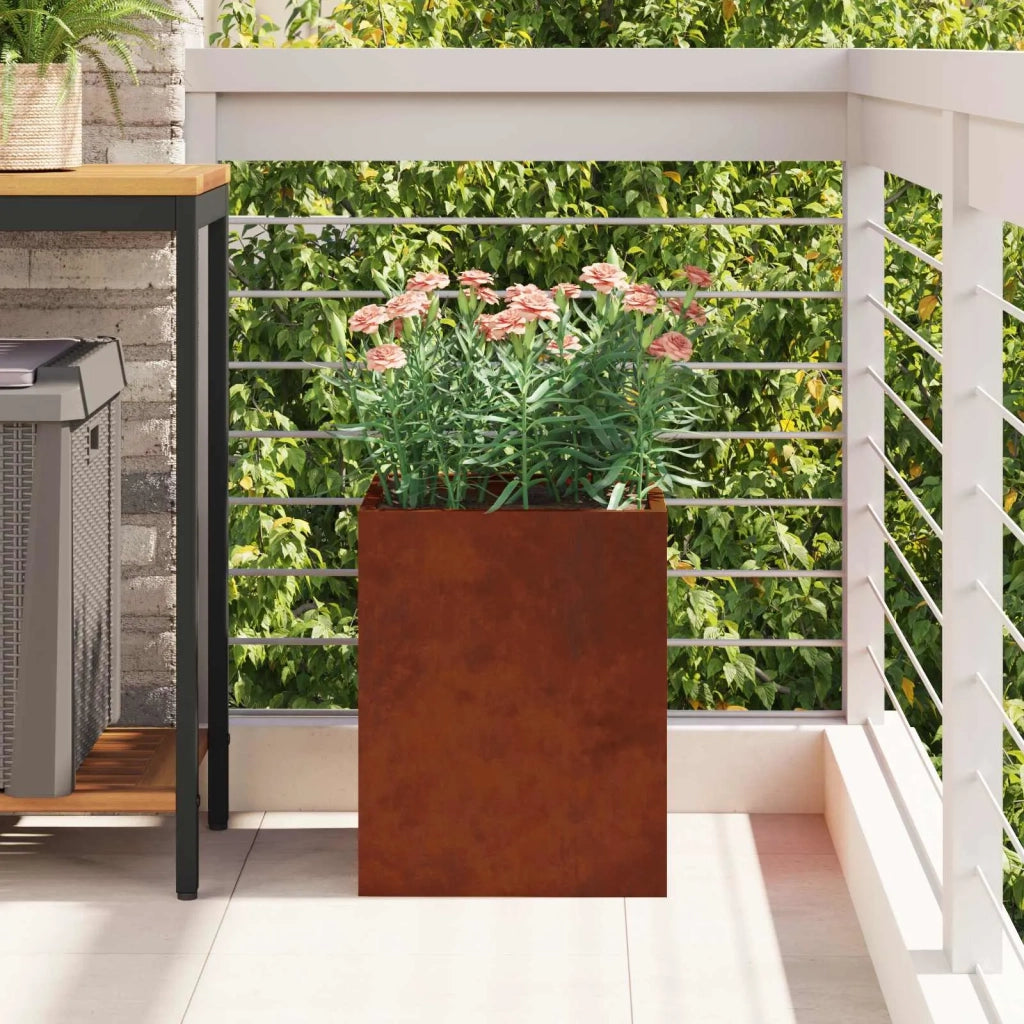 Vaso da giardino Acciaio resistente alle intemperie 876349