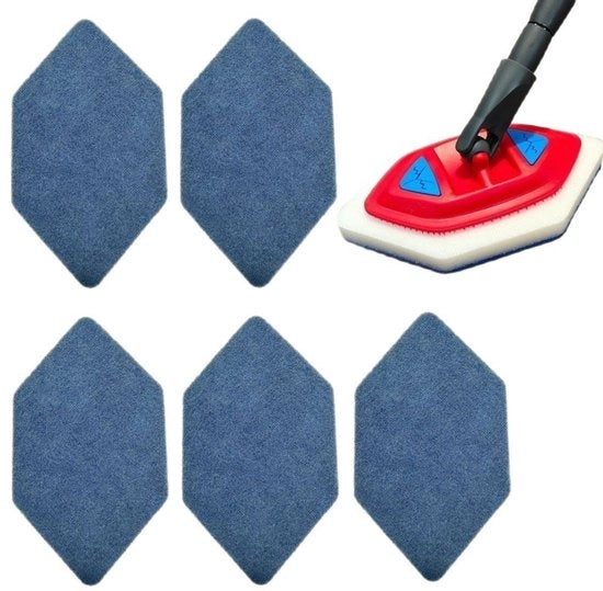 Set di spugne per spazzola, set di spugne per sostituzione testa di spazzola, set di spugne per spazzola a mano, 5 pezzi