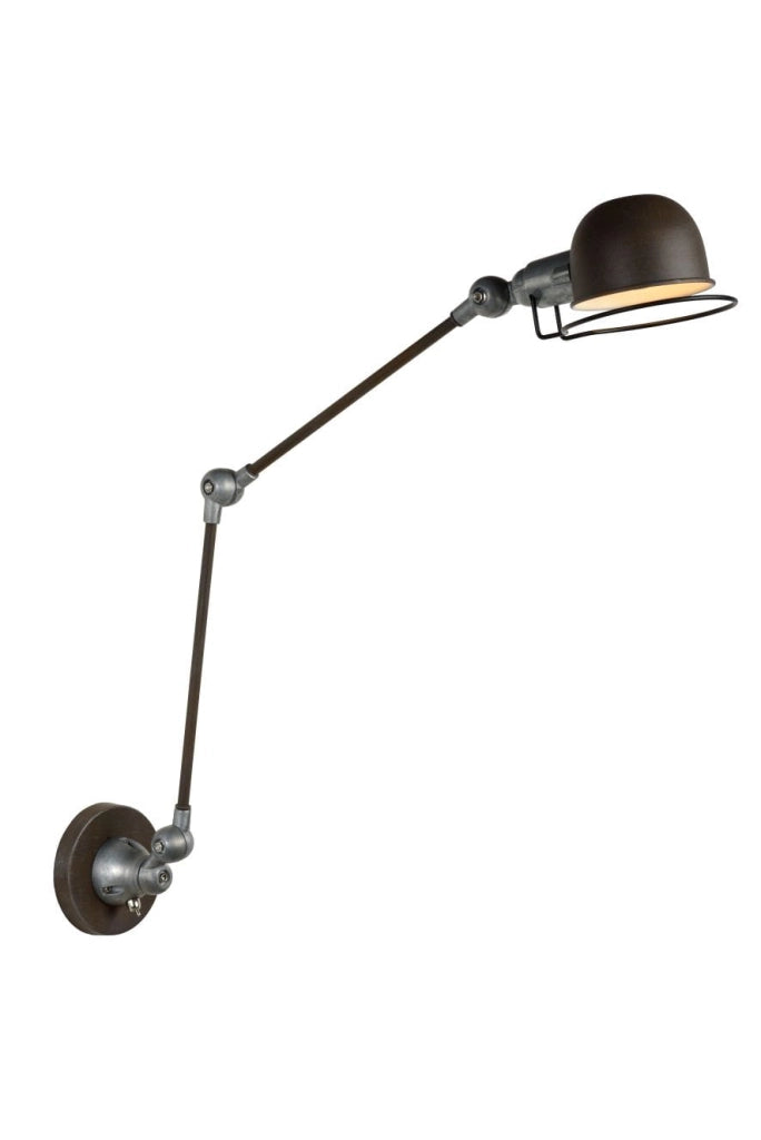 Applique Lucide Honore bronzo/argento E14 40W metallo