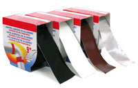 nastro adesivo per tubi stufa alte temperature mm 40x9 mt. col. marrone cod:ferx.vit25250