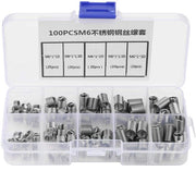 Inbus a viti M6 x 1 x 1D/1,5D/2D/2,5D/3D - Acciaio inossidabile - Set di viti a croce - Per riparazioni automobilistiche - affidabile per uso industriale