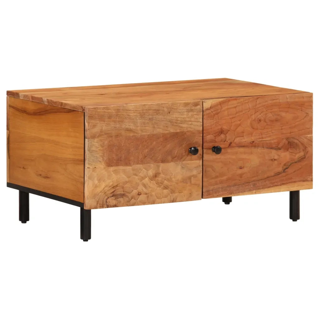 Tavolino da Salotto 80x50x40 cm Legno Massello di Acaciacod mxl 110606