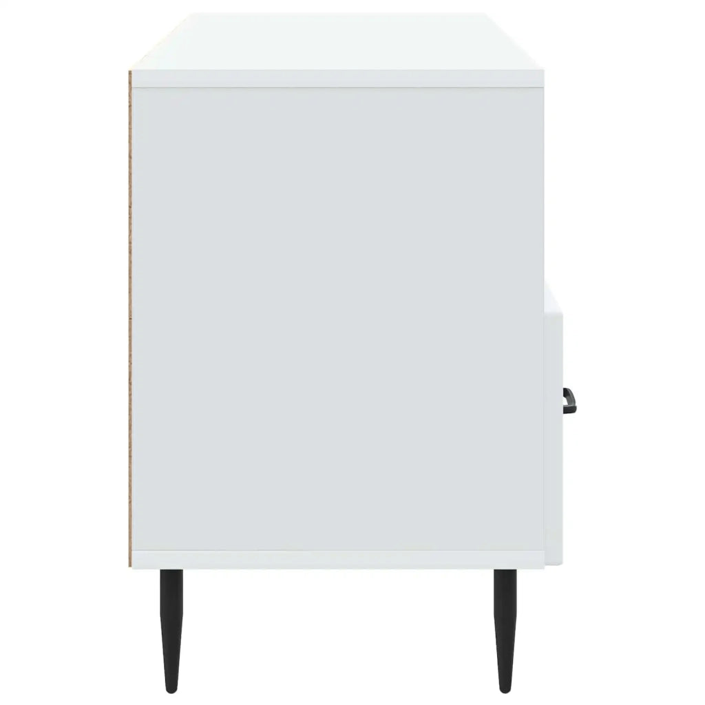 Mobile TV-Credenza per TV Bianco 102 x 34,5 x 50 cm Legno ingegnerizzato 139946