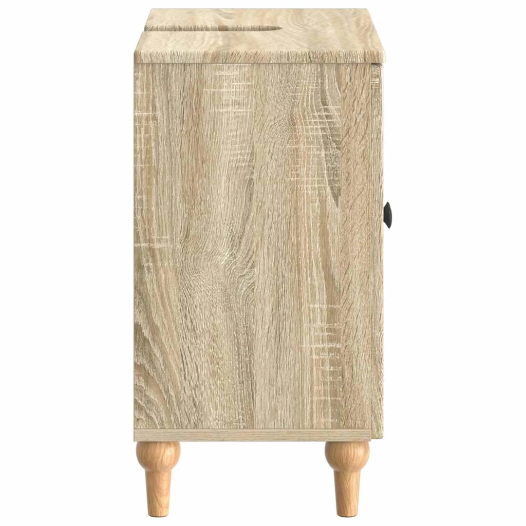 Armadio per Lavabo da Bagno ALKMAAR Rovere Sonoma 896127