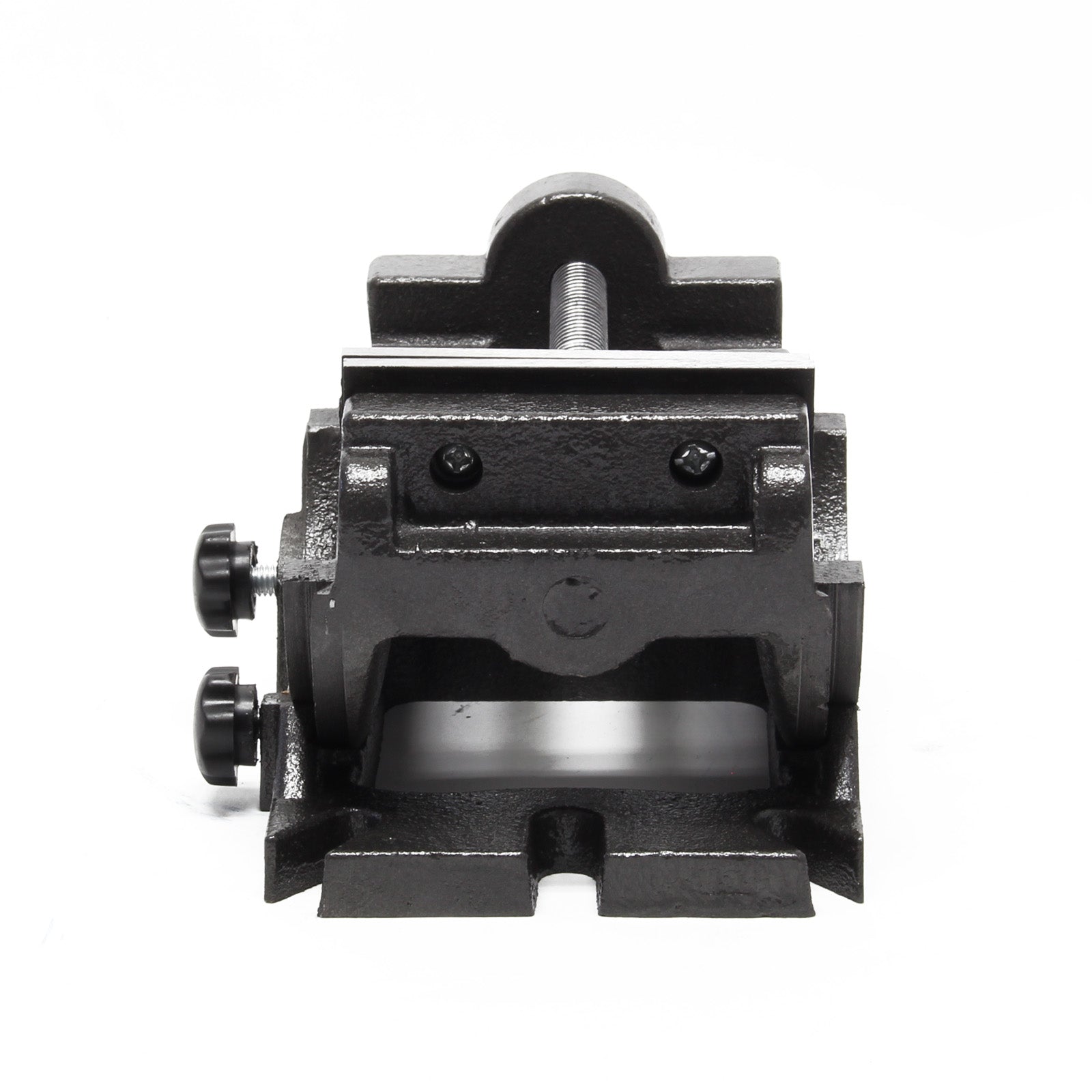 Morsa meccanica di precisione Larghezza ganasce 100 mm Orientabile verticalmente