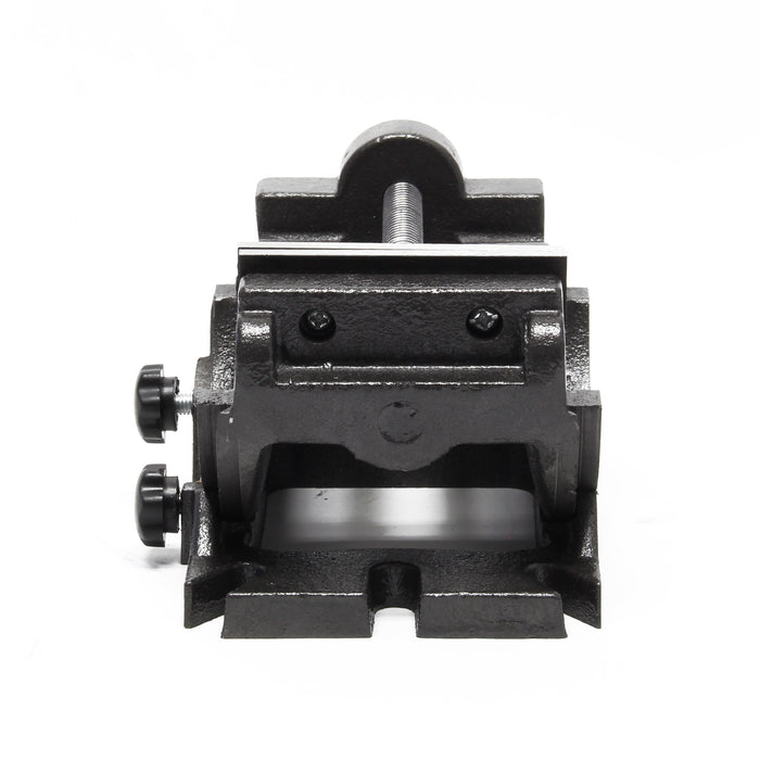 Morsa meccanica di precisione Larghezza ganasce 100 mm Orientabile verticalmente