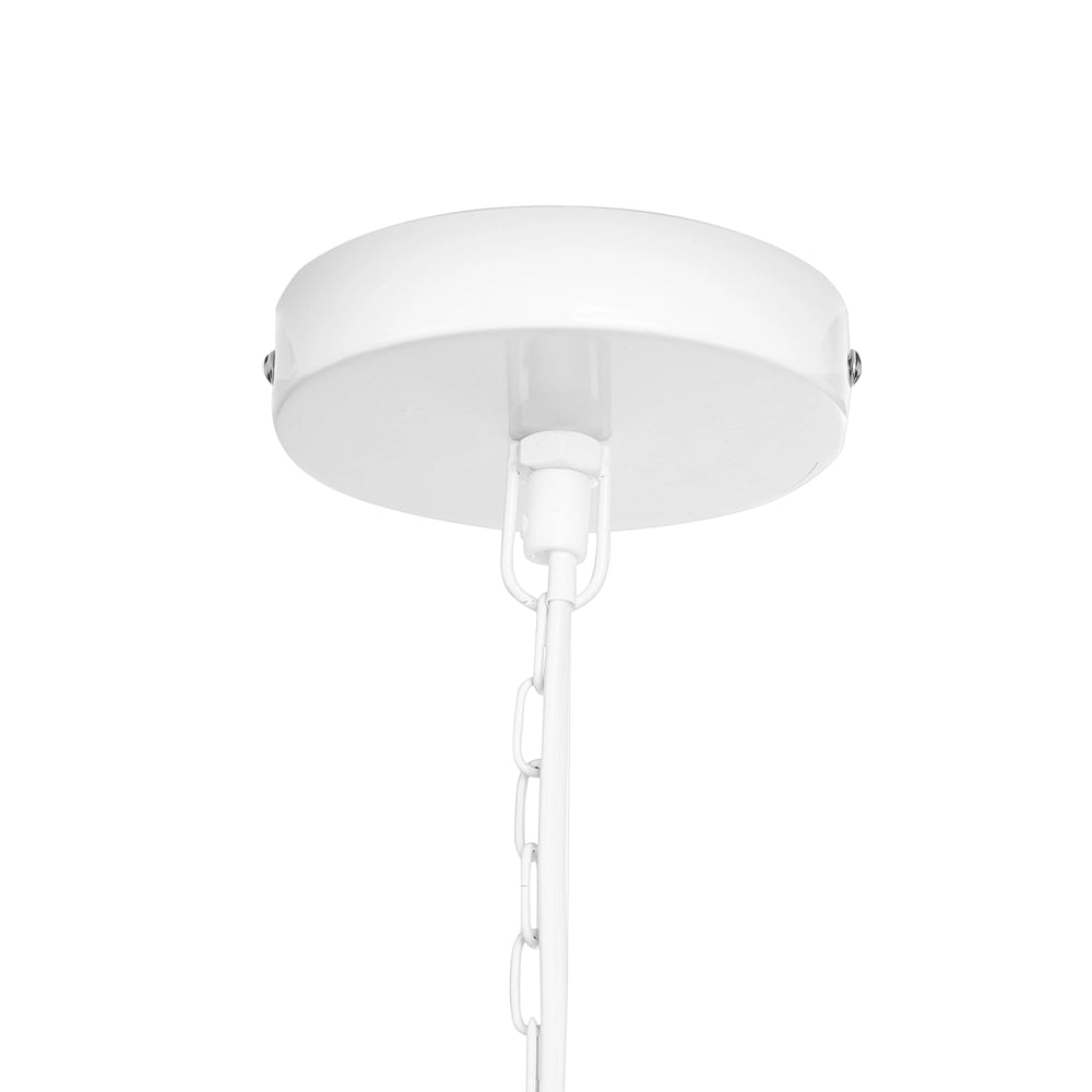 Lampadario in corda di carta beige Stile naturale japandi soggiorno salotto elegante