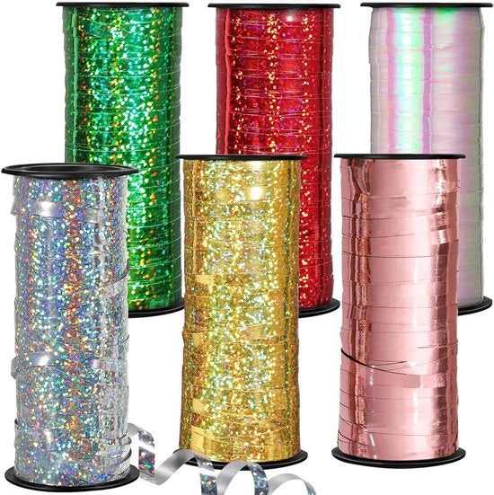 Lint decorativo premium 5 mm x 5 mm | Adesivo per decorazione di pacchi di regalo, chiusura di palloncini | Decorazione per feste di matrimonio e compleanni