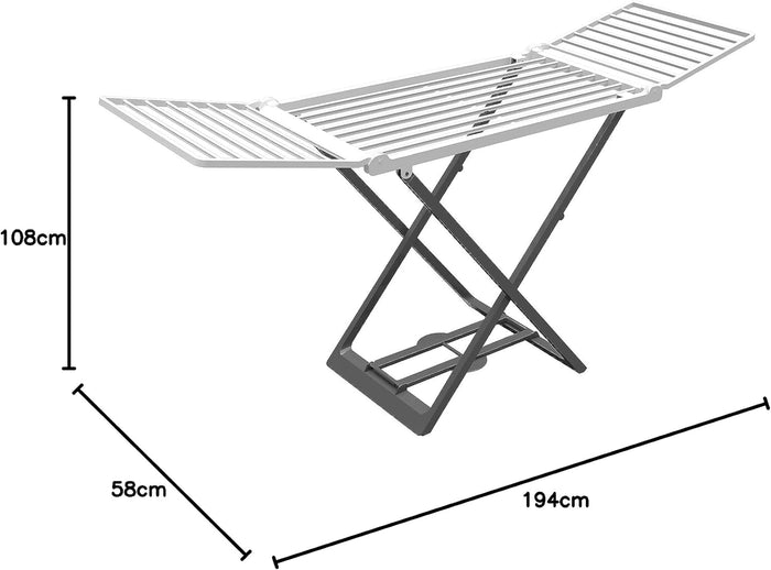 Stendino Stendibiancheria in materiale riciclato antiruggine mod.MARINO COLOMBO