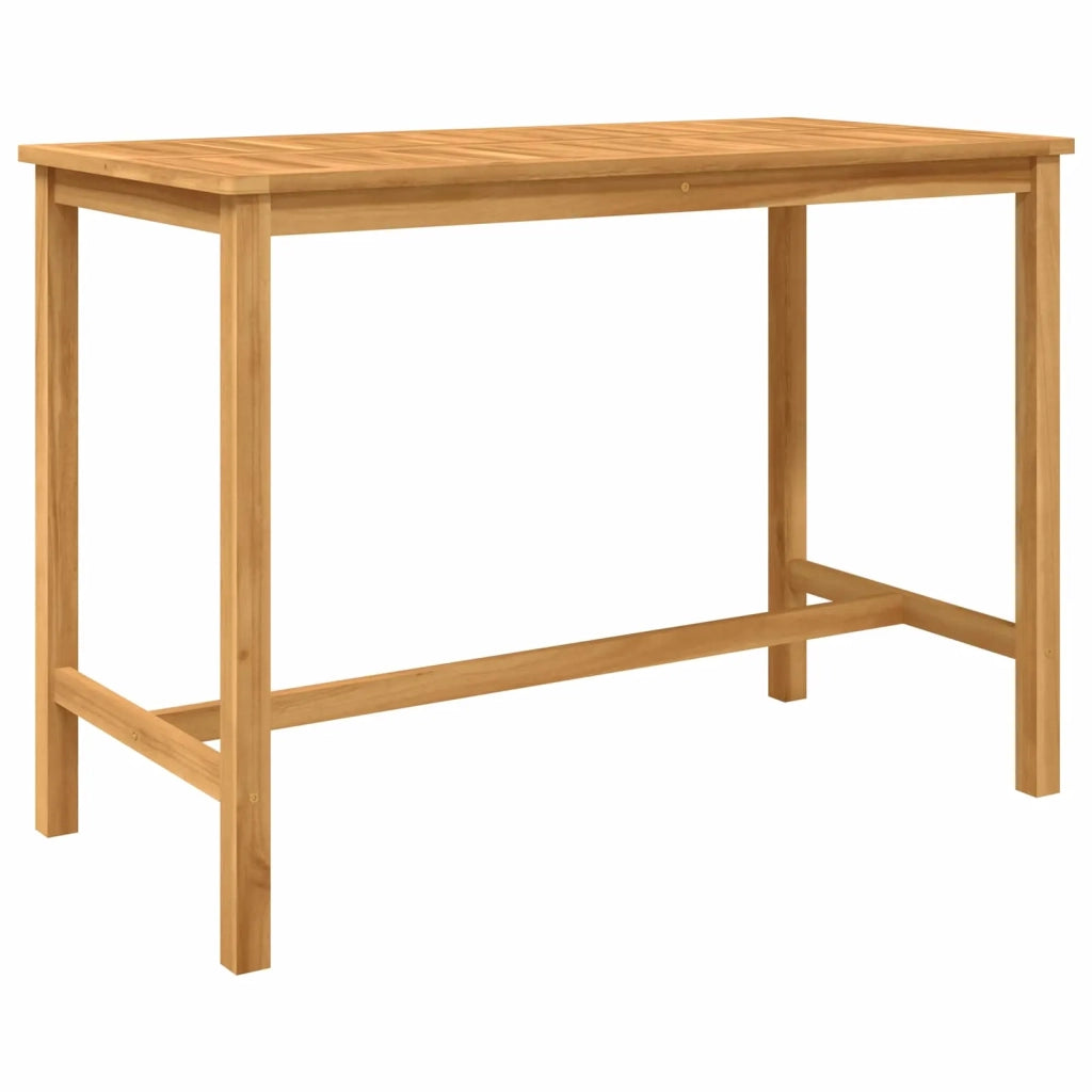 Set Bar da Esterno 5 pcs Naturale Legno di teak solido 3422501