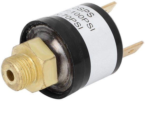 Commutatore solenoide 50-70 V - Commutatore per pompa idraulica - Commutatore per compressore - Commutatore 12V - Pompaggio aria - Interruttore per compressore di aria