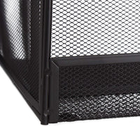 Portariviste in metallo portariviste portariviste 4 scomparti sala attesa nero 13_0002192_2