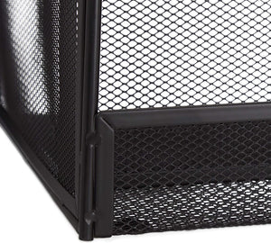 Portariviste in metallo portariviste portariviste 4 scomparti sala attesa nero 13_0002192_2