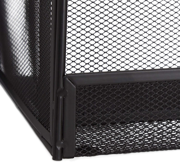 Portariviste in metallo portariviste portariviste 4 scomparti sala attesa nero 13_0002192_2