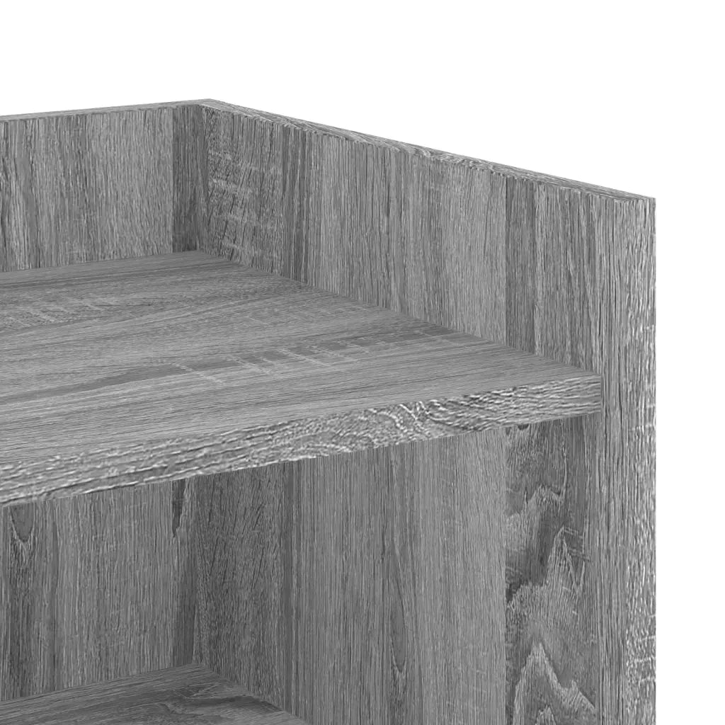 Credenza-Buffet-Armadio da cucina Grigio Sonoma 73,5x35x75 cm in Legno Multistrato 215635