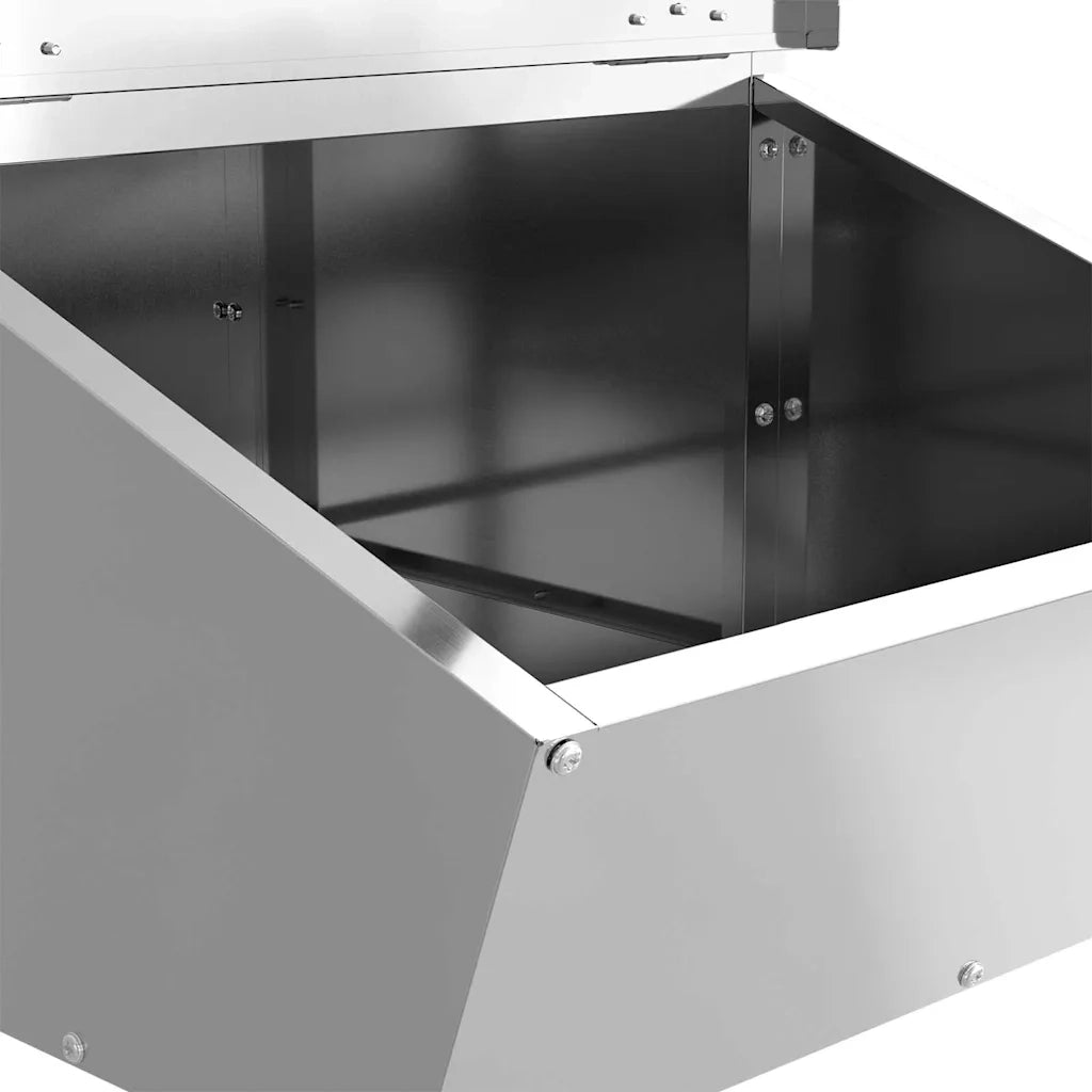 Nutriente per Maiali Argento 55 x 38 x 76 cm Acciaio zincato CFW6108158