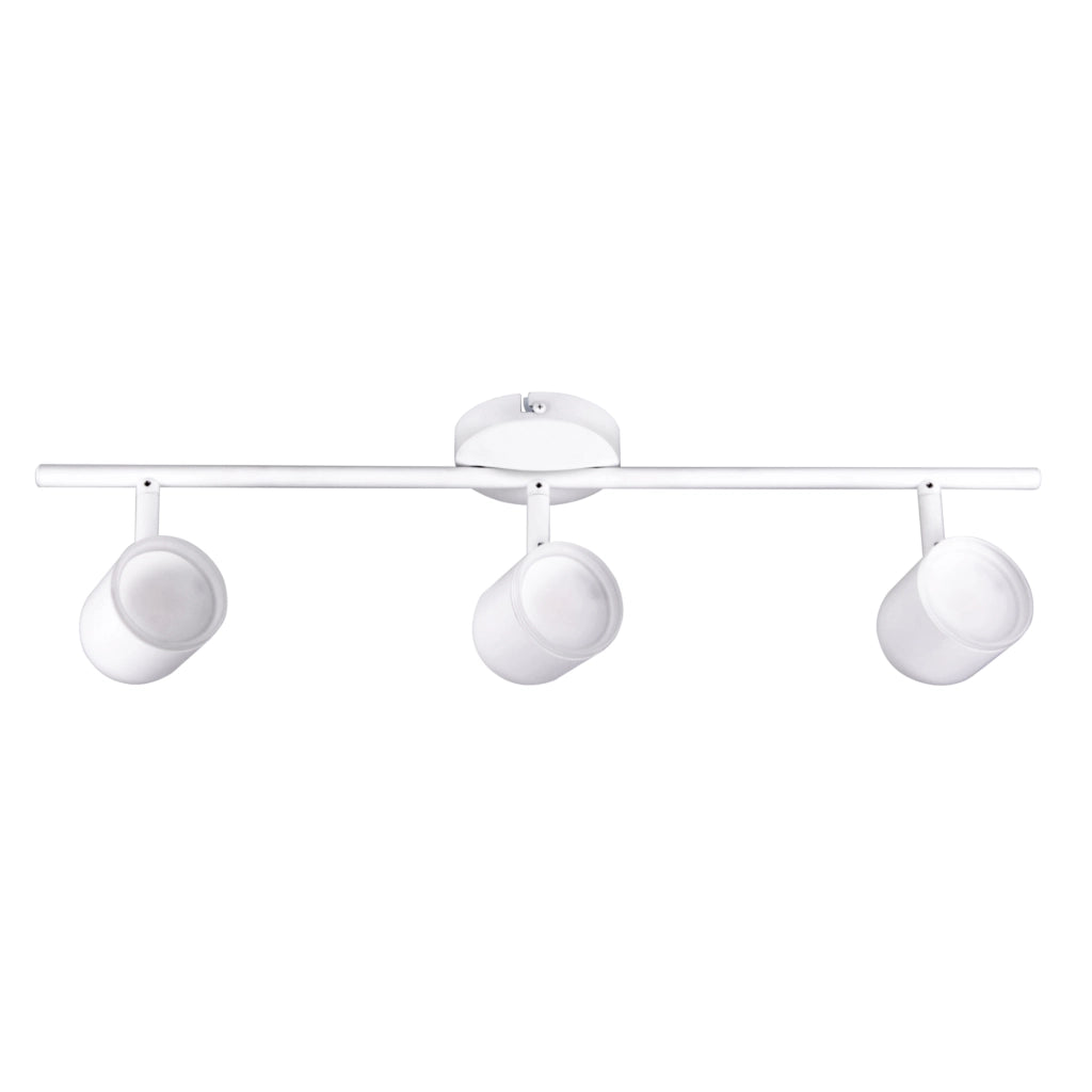 Plafoniera/Applique Polux RAWI LED 3 luci bianca 3000K