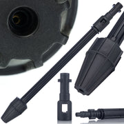 Lancia con Ugello Rotante di Ricambio compatibile con Idropulitrici Kärcher K2-K7, Black & Decker, Lavor, VAX