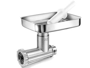ACCESSORIO TRITACARNE TRAMOGGIA IN ACCIAIO INOX  n.22  elica in acciaio forgiato (art.19520/ES)    TRE SPADE