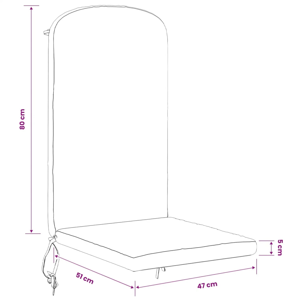 Cuscino per Lounger Sole GEMERT 100% Poliestere Bianco 948184
