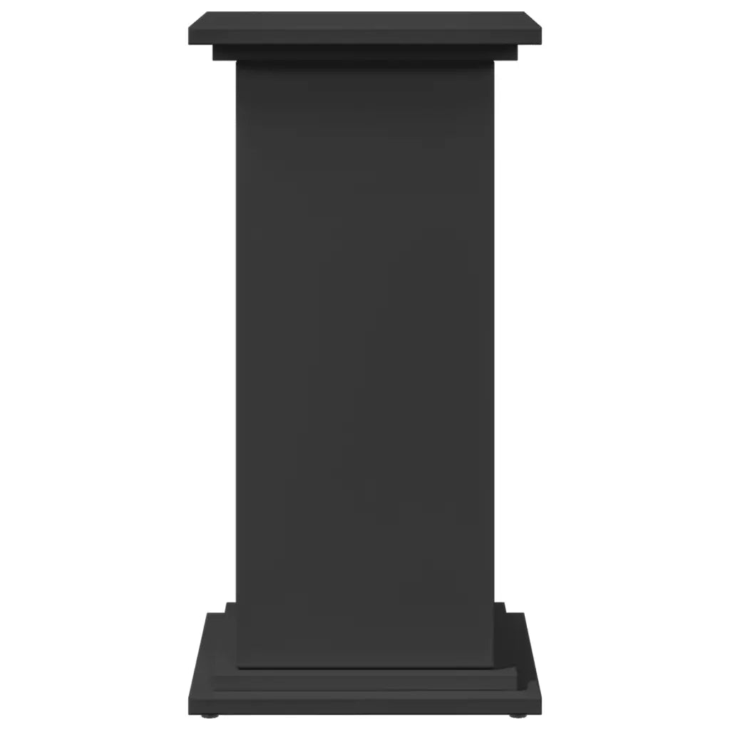Supporto Espositivo Portaoggetti Nero 31x30x60 cm Truciolato 854617