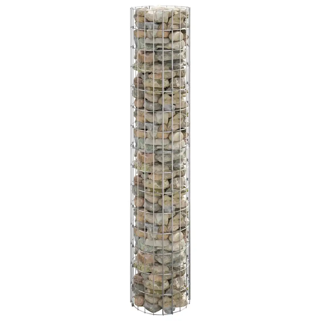 Palo Gabbione Circolare in Acciaio Zincato Ã˜30x150 cm cod mxl 12626