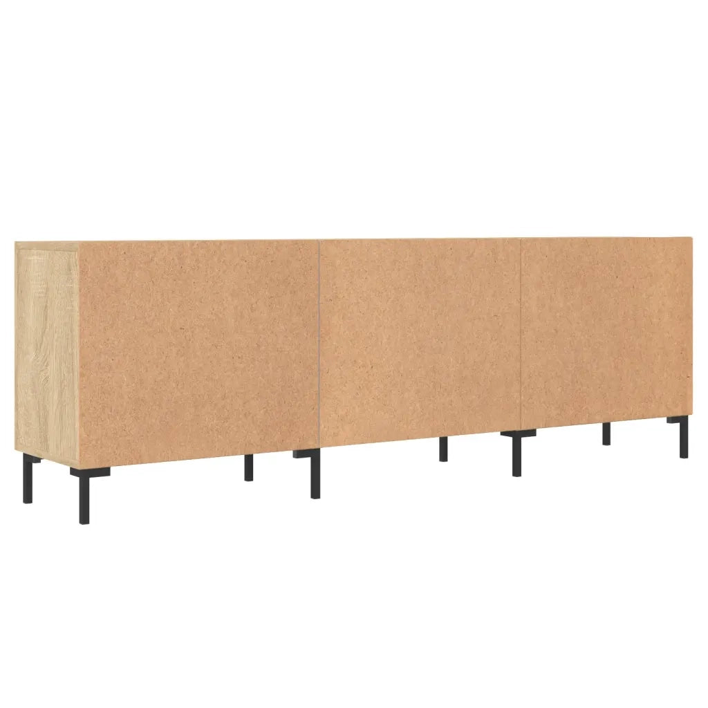 vidaXL Mobile Porta TV Rovere Sonoma 150x30x50 cm in Legno Multistrato